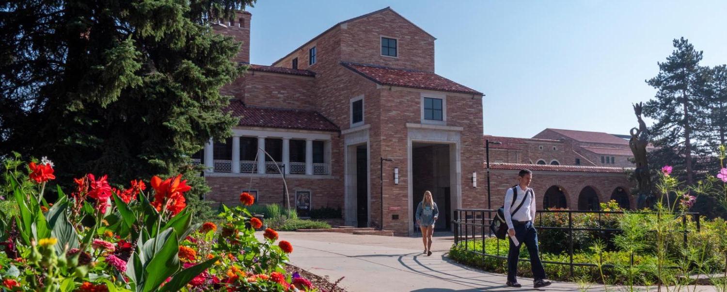 Students walking out of the University Memorial Center